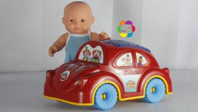 لعبة الميكانيكى والعربية الحمراء للاطفال العاب اولاد وبنات Mechanic game & red car