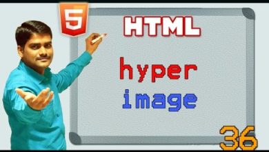 HTML video tutorial - 36 - html image as hyper link