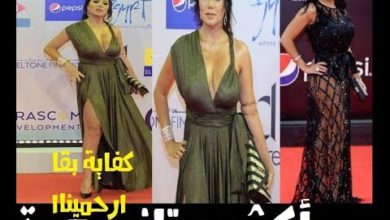 رانيا يوسف بفستان مثير في افتتاح مهرجان الجونة السينمائي