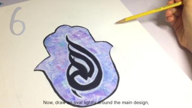 How to do Islamic calligraphy فن الخط العربي للمبتدئين