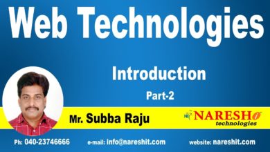 Introduction to HTML - Part 2 | Web Technologies Tutorial | Mr.subbaraju