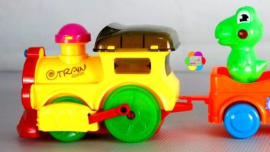 لعبة قطار الديناصورات الحقيقى للاطفال اجمل العاب القطارات والسباقات للاولاد والبنات العاب جديدة