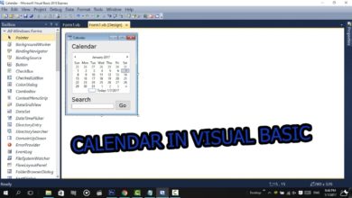 How To Make a Calendar In Visual Basic (2008,2010,2015,2017) With Codes