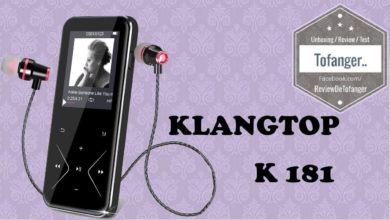 KlangTop K181 : Baladeur MP3 - UNBOXING