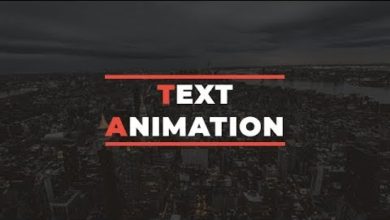 Simple Text Animation Just By Using HTML & CSS