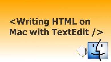 HTML Tutorial Using Text-Edit (With Mac)