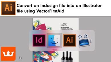 How to convert an Indesign file into an Illustrator file using VectorFirstAid | Sebastian Bleak