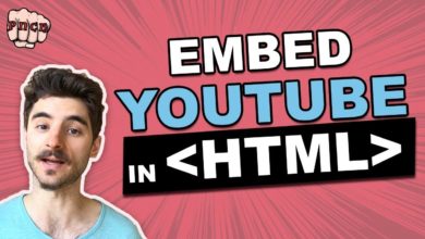 Embed a YouTube Video in HTML and Make it Responsive (CSS included)