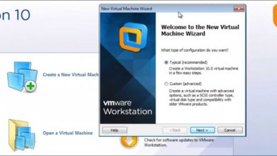 شرح برنامج VMware Workstation 10 لتثبيت وتشغيل أكثر من نظام علي جهازك في نفس الوقت