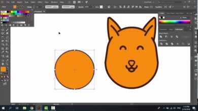 How to create Animal Icons in Adobe illustrator-Dog