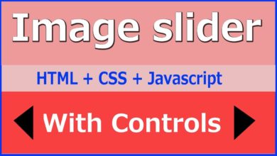 Image slider - with controls using html css and javascript | web zone
