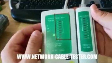 استعراض لجهاز cable tester وطريقه عمله