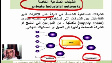ماهي الشبكات الصناعية  الخاصة private Industrial networks وماهي استخداماتها؟