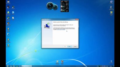 Windows 7 System Restore