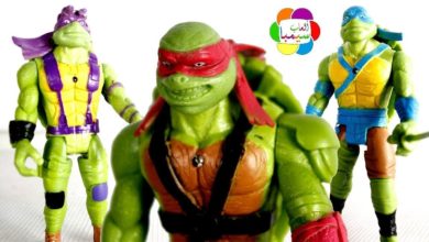 لعبة سلاحف النينجا الاصليين الجديدة للاطفال العاب شخصيات خارقة بنات واوالاد ninja turtles toy set