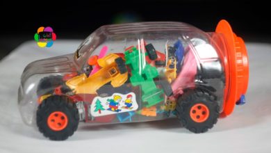 لعبة سيارة المفاجأت واجمل العاب السيارات للاطفال | الالعاب للبنات والاولاد
