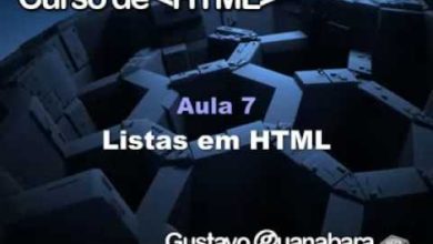 Curso de HTML - Aula 7 - by Gustavo Guanabara
