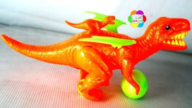 لعبة التنين المجنح والبيضة المسحورة للاطفال العاب الديناصورات للبنات والاولاد winged dragon toy