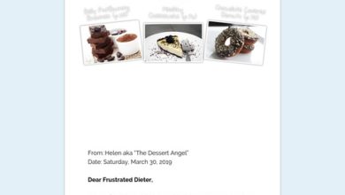 The Dessert Angel - Healthy Desserts Cookbook