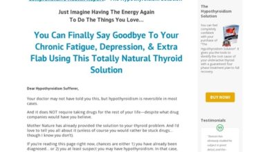 Homepage - The Hypothyroidism Solution