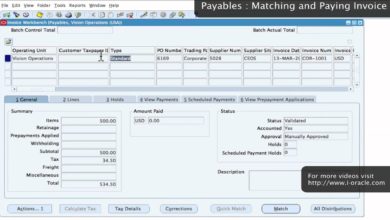 Oracle Training - Accounts Payable in Oracle E-Business Suite R12 (1080p - HD)
