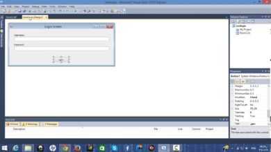 فيجوال بيسك   كيفية عمل شاشة دخول لبرنامجك   Visual Basic 2010