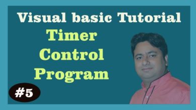 Learn timer control in visual basic | Visual basic tutorial in Hindi by Manoj sir (Day-5)