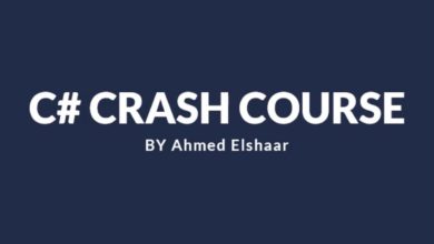 لغة سي شارب من الصفر حتي الاحتراف الجزء الاول - C# Crash Course From Zero To Advance Part 1