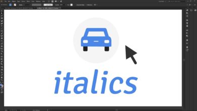 How to Make Italics on Adobe Illustrator CC