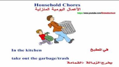 كورس تعليم اللغة الإنجليزية المستوي الرابع الدرس 24 الأعمال المنزلية Household Chores