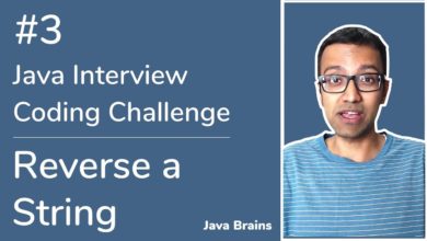 Reverse a String - Java Interview Coding Challenge #3 [Java Brains]