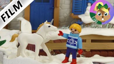 بلايموبيل فيلم  | يونيكورن في الثلج!هانا ترى حصان اليونيكورن فى عطلة تزلج. سلسلة للأطفال