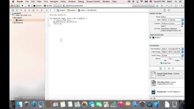 C Programming tutorial Arabic #2 | برمجة لغة سي:  استخدام xcode 2