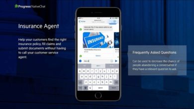 Insurance Agent Chatbot Demo with Progress NativeChat
