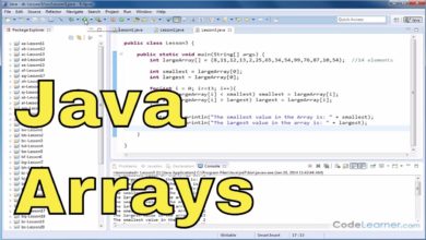 Java Tutorial - 03 - Search for the Max and Min Value of an Array