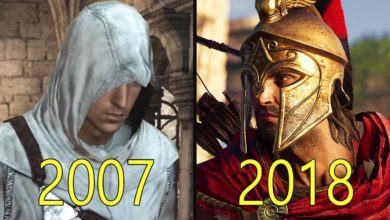 Evolution of Assassin's Creed Games 2007-2018