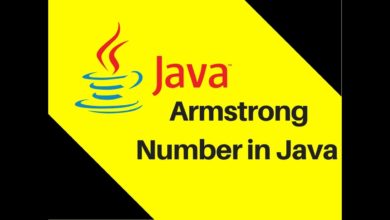 5.16 Armstrong Number in Java