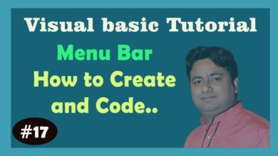Menu create in Visual Basic | Visual Basic Tutorial | Visual Basic 6.0 Learn in Hindi