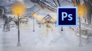 Photoshop Tutorial | Manipulation Photo Effects  -  Add Snow  Effect