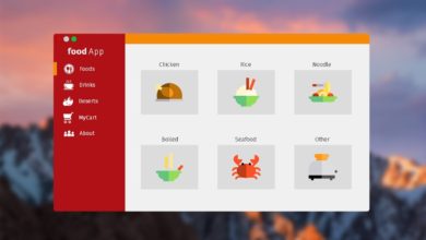 Designing a Modern Flat Desktop Application of a Fast Food Restaurant in Visual Basic VB NET