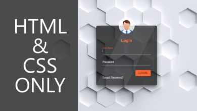 Transparent Login Form - HTML & CSS ONLY - (2019)