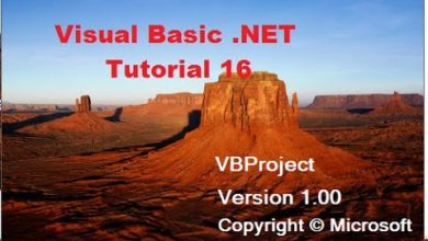 Visual Basic .NET Tutorial 16 - Add SplashScreen for a Visual Basic Application