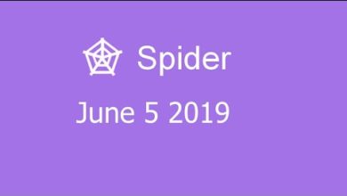 Microsoft Solitaire Collection - Spider - June 5 2019