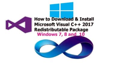How to Download & Install Microsoft Visual C++ 2017 Redistributable Package 32 bit or 64 bit