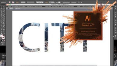 How to Make a Clipping Mask in Illustrator CS6/CC