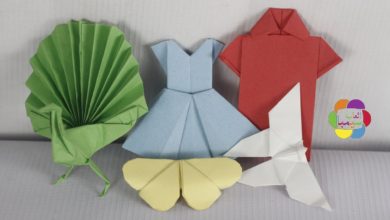 اجمل الالعاب الورقية للاطفال ولعبة الحيوانات من الورق بنات واولاد Origami Paper Toys
