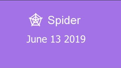 Microsoft Solitaire Collection - Spider - June 13 2019
