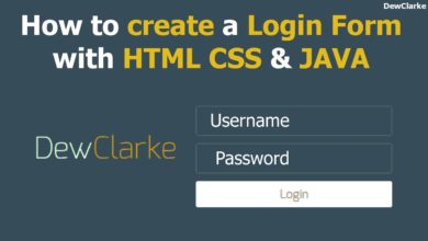 How to create a login page with HTML CSS and Javascript