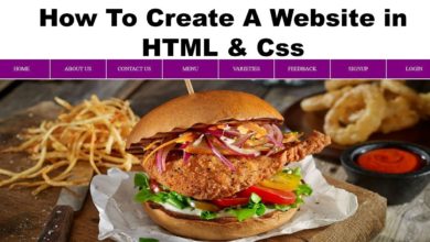10. Website making Tutorial | How To Create Website Using HTML and Css