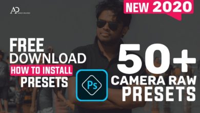 Photoshop Tutorial । Install Camera Raw Presets 2020 । Camera Raw Presets Free Download 2019।